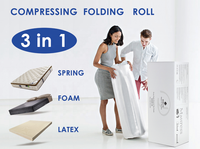 Kam — matelas haute qualité, compression automatique, appareil d'emballage à rouleaux, prix d'usine, 2021