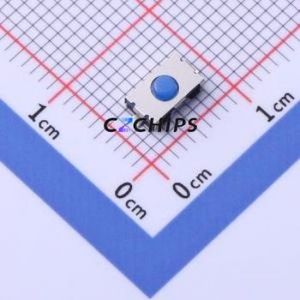 TD-1111SR-2.5H-250 Tactile Switch SMD Switch Single Pole Single Throw Round Button 2.5N Vertical Mount - Product Image 1