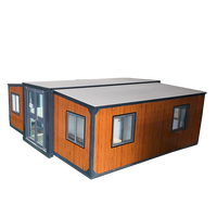 20 pieds 40 pieds de haut Cube Mini maisons mobiles maison préfabriquée double histoire pliée conteneur extensible cadre de salle de bain