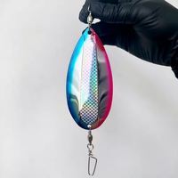 Vente en gros OEM Jet Dodgers Leurre cuillère de pêche en acier inoxydable à effet flottant pour la pêche en mer, en lac, en bateau, pour le bar, le saumon, le thon, la truite