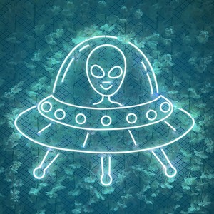 Flex As Signs Avengers Logo Astronaute Assis Sur La Planète <span class=keywords><strong>Lampe</strong></span> Enseigne Au Néon Avec Des Prix D'usine - Product Image 2