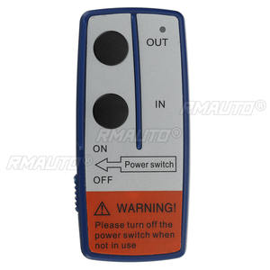 Control Remoto Inalámbrico Universal para Grúa de Coche de 24V y 30 m (98 Pies) con Doble Mando a Distancia, Color Azul - Product Image 4