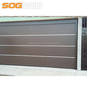 Portes électriques de <span class=keywords><strong>garage</strong></span>, <span class=keywords><strong>porte</strong></span> de villa de luxe en coupe simple - Product Image 1