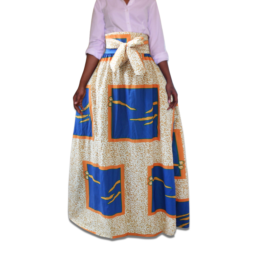 Shop Our Collection of Plus Size Maxi Skirts with African Prints