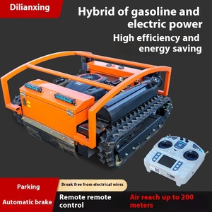 Cortadora de Césped Todoterreno Inteligente de 48V con Control Remoto, Híbrida Eléctrica y de Combustible, para Uso Industrial en Huertos y Terrenos Baldíos - Product Image 2