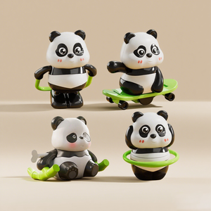 ของเล่นกังฟูแพนด้าแบบไขลาน ขายส่ง ของที่ระลึกจากภาพยนตร์อนิเมะน่ารักๆ สำหรับสวนสนุก งานรื่นเริง รางวัล ของชำร่วยงานวันเกิด - Product Image 1