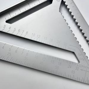 Embalagem personalizada Logotipo 12-Inch Silver Alloy Speed <span class=keywords><strong>Square</strong></span> Industrial Calibre Ferramentas Durable Triângulo Forma ODM/OEM Suporte - Product Image 2