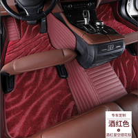 Tapis de voiture en velours de luxe sur mesure, motif galaxie étoilée en PVC, couleur OE, 16 couleurs, épaisseur 10 mm, résistant à l'abrasion