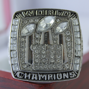 Bague commémorative du championnat des New York Giants 2007 pour hommes Bague pour hommes en alliage Bijoux pour hommes - Product Image 5