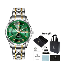 Montre pour homme Gohuos 8801, mode décontractée, quartz original, acier inoxydable, étanche, Reloj Para Hombre, montre lumineuse avec boîte et sac