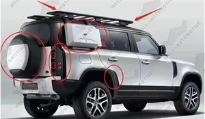 Accesorios Todoterreno Más Vendidos, Cubierta para Llanta de Repuesto Trasera para SUV, Cubierta para Llanta de Repuesto para <span class=keywords><strong>Defender</strong></span> 2020 - Product Image 2