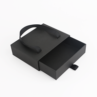 Cajas de Embalaje de Papel Rígido con Logotipo Personalizado al por Mayor, Caja de Regalo Deslizante para Joyería, Caja de Embalaje de Cartón para Envío