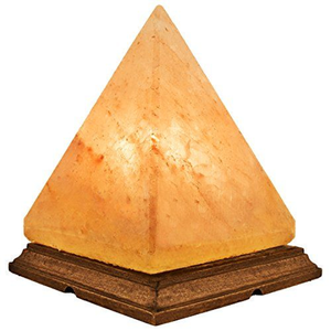 Lampe de sel en forme de pyramide USB en gros, LED multicolores, cristal de sel de l'Himalaya pour la décoration moderne de la maison et comme cadeau anti-stress - Product Image 1