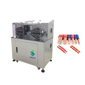 Chine nouvelle conception personnalisation électrique entièrement automatique grand câble carré 150-400mm2 machine de découpe et de dénudage - Product Image 5
