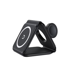 <span class=keywords><strong>Cargador</strong></span> inalámbrico eléctrico plegable 3 en 1 <span class=keywords><strong>de</strong></span> 15W para iPhone y <span class=keywords><strong>Apple</strong></span> <span class=keywords><strong>Smartwatch</strong></span> Soporte <span class=keywords><strong>de</strong></span> teléfono <span class=keywords><strong>de</strong></span> carga rápida - Product Image 2
