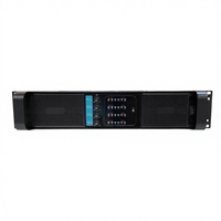 Amplificateur de puissance professionnel GMK K4.13 4X1300W 10000 Watt 4 canaux Haut-parleurs Utilisation en extérieur/intérieur Construction métallique