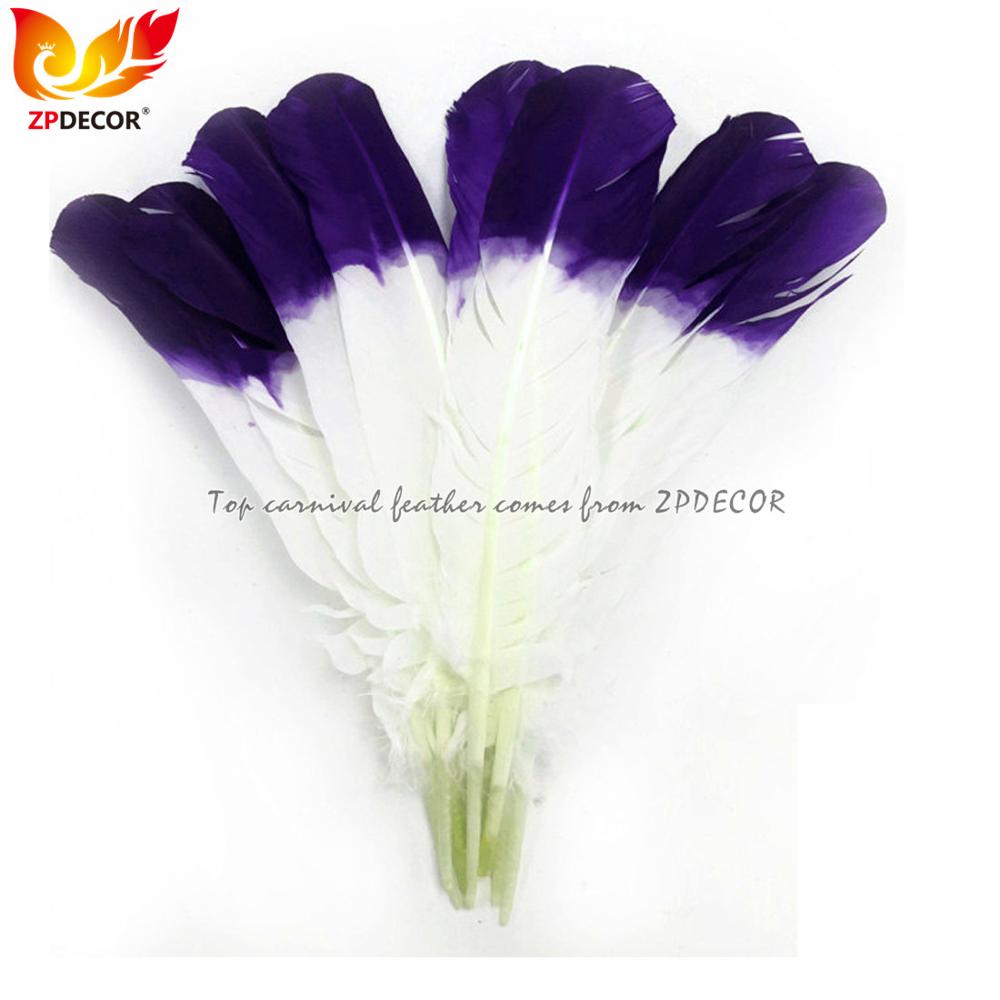 White with Purple tip