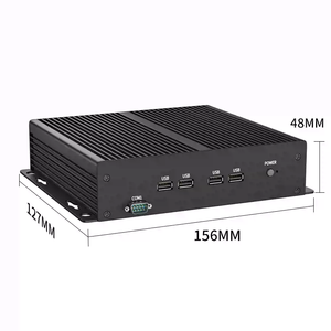 Mini PC Industrial BKHD G26 J6412 N100 i3 1115G4 con 6 puertos COM RS232 RS485, doble LAN, computadora integrada. - Product Image 2