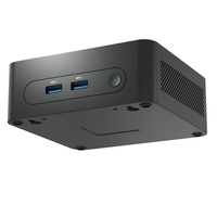 Mini PC Zkmagic N150 con LAN 2.5G, Alder Lake, Windows 11, Doble SSD M.2, Almacenamiento Híbrido Extensible, para Firewall, PVE, Gateway