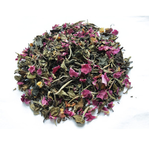 ชาดอกซากุระจีน <span class=keywords><strong>รสชาติ</strong></span>กลิ่นหอม<span class=keywords><strong>ดอกไม้</strong></span> ชาขาว บรรจุในถุงชาพีระมิดแบบกำหนดเองได้ คุณภาพสูง - Product Image 1