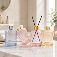 Bouteilles diffuseuses personnalisées 30ml 50ml, flacons vides en verre pour diffuseur d'huiles essentielles, bâtonnets diffuseurs