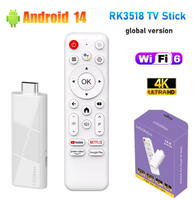 2026 TV Box Android 4K Murah H96 MAX RK3518 Mini TV Stick Android 14 Smart TV Box Android14 Wifi6 BT 4K HD  Grosir Fire Stick