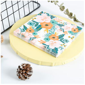 Bán Buôn Tùy Chỉnh OEM/ ODM Virgin Pulp Cưới Cá Nhân Dùng Một Lần Cocktail In Giấy Khăn Ăn - Product Image 1