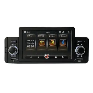 Universal 5 inch IPS Touch Screen 1Din Supports Bluetooth FM MP3/MP4 Handsfree Reversing Aid Device TV GPS Navigation Car Radio