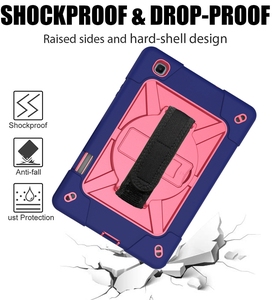 3 Trong 1 <span class=keywords><strong>Combo</strong></span> Màu Sắc Tương Phản Thả Bằng Chứng Bảo Vệ Tablet Bìa Trường Hợp Đối Với <span class=keywords><strong>Samsung</strong></span> <span class=keywords><strong>Galaxy</strong></span> Tab <span class=keywords><strong>S6</strong></span> Lite - Product Image 6