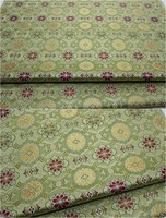 Tissu Jacquard Écologique Occultant Double Face pour Vêtements Hommes et Filles, Brocart Damassé Occultant