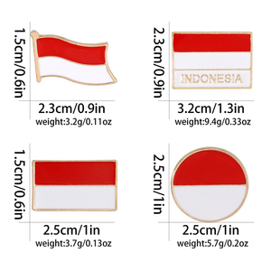 <span class=keywords><strong>Indonesia</strong></span> bandera reunión solapa Pin insignia Yakarta viaje recuerdo regalos <span class=keywords><strong>Indonesia</strong></span> escuela broche escarapela emblema Metal <span class=keywords><strong>Indonesia</strong></span> Pin - Product Image 1