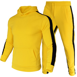Tuta da Jogging Casual da <span class=keywords><strong>uomo</strong></span> set da Jogging per il tempo libero sport <span class=keywords><strong>di</strong></span> <span class=keywords><strong>tendenza</strong></span> tinta unita Logo personalizzato con cappuccio pantaloni maglione completo <span class=keywords><strong>abbigliamento</strong></span> <span class=keywords><strong>uomo</strong></span> - Product Image 3