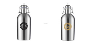 Di alta qualità 64oz 32oz in acciaio inox 304 cibo grwler <span class=keywords><strong>birra</strong></span> in acciaio inox tumbler con tappo a flip top - Product Image 6
