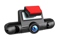 Caméra de voiture panoramique 4 canaux HD 1080P avec écran IPS de 2 pouces, enregistrement en boucle sans fil, boîte noire de voiture