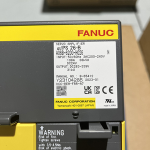 Servoamplificador FANUC A06B-6200-H026 Alpha iPS 26-B 31kW Equipo Industrial Hecho en Japón - Product Image 1