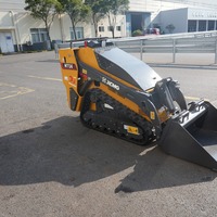 Chargeuse compacte sur chenilles XCMG MT04 avec système hydraulique, conception compacte, utilisation facile pour l'agriculture et l'aménagement paysager