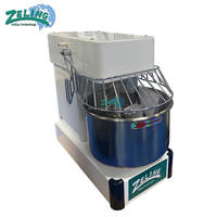 Amasadora Espiral Comercial Serie ZL, Capacidad de Harina de 4kg-25kg, Tazón de 10L-60L, Acero Inoxidable 304, para Trigo y Maíz, Nueva Amasadora para Panadería