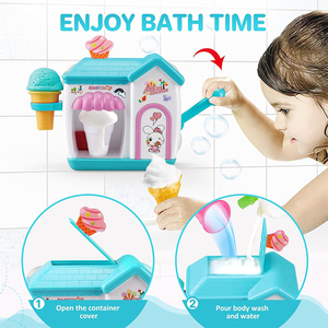 Jouet <span class=keywords><strong>de</strong></span> salle <span class=keywords><strong>de</strong></span> <span class=keywords><strong>bain</strong></span> en plastique pour enfants fabricant <span class=keywords><strong>de</strong></span> <span class=keywords><strong>mousse</strong></span> à crème glacée <span class=keywords><strong>jeu</strong></span> <span class=keywords><strong>de</strong></span> bulles d'eau jouets <span class=keywords><strong>de</strong></span> <span class=keywords><strong>bain</strong></span> pour les tout-petits - Product Image 2