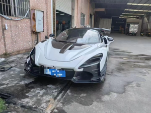 Spoiler de capot avant en fibre de carbone de style <span class=keywords><strong>Senna</strong></span> <span class=keywords><strong>GTR</strong></span> de haute qualité, diffuseur, vente directe d'usine pour 720S - Product Image 2