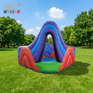 Parcours d'obstacles gonflable commercial WINSUN en PVC avec certification CE, capacité de 300 kg pour les jeux sportifs - Product Image 1