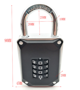 Hot Sale 4 Digit Combination Candado De Contrasena <strong>Waterproof</strong> Safety Warehouse Password Zinc Alloy <strong>Padlock</strong> - Product Image 2