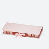 Boîte cadeau rose en forme de MAMAN avec couvercle rabattable pour la fête des mères, emballage élégant de chocolats et de bonbons, arrangement floral, boîte cadeau
