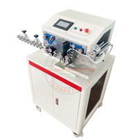 Machine à dénuder les câbles JCW-CS08T, diamètre extérieur du gaine de 5 mm, machine à couper et dénuder les fils automatiquement