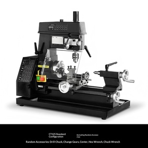Mini-Drehmaschine Bohr- und Fräsmaschine Mikro-Mehrzweckwerkzeug mit 1 Jahr Garantie für Uhrmacher, Lehre und Werkstattgebrauch - Product Image 6
