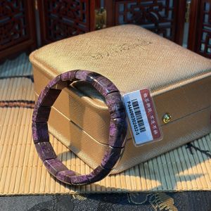 Auténtico Brazalete <span class=keywords><strong>de</strong></span> Sugilita para Mujer, Clásico, Protección, Alineación Energética, Cristal Curativo Limpio Energéticamente, Certificado - Product Image 3
