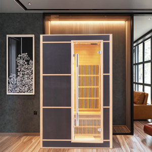 Factory Made Full Spectrum Infrared Sauna 2 Person <b>Home</b> Infrared Sauna Indoor/outdoor for Sale - Product Image 1