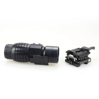 Loupe optique 3X Scope Sight avec fixation rapide Flip to Side Fonction Optique pour Holographic Reflex Red Dot