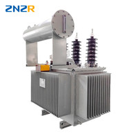 Profesyonel Üretim Üç Fazlı Yağlı Tip Güç Dağıtım Trafosu 35kV Giriş 50/60Hz Bakır Bobin