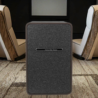 Haut-parleur d'amplification pour étagère 8 pouces, néodyme, étanche, 100W, trois voies, en bois, passif, pour home cinéma stéréo frontal