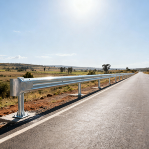 Barriera stradale a tre raggi su misura per autostrada con trave ad alta sicurezza barriera stradale ad alta sicurezza - Product Image 1